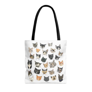 Tabby Trail Tote Bag