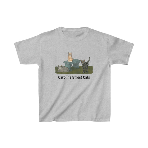 Carolina Street Cats Kids Heavy Cotton™ Tee