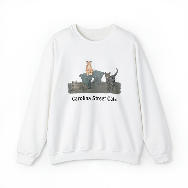 Carolina Street Cats Unisex Heavy Blend™ Crewneck Sweatshirt