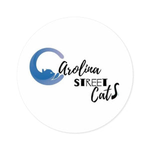 Carolina Street Cats, Indoor/Outdoor Sticker