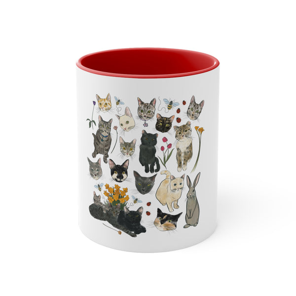 Tabby Trail Coffee Mug, 11oz