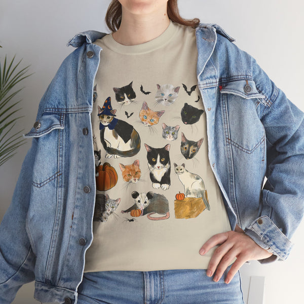 FALL Carolina Street Cats T-shirt