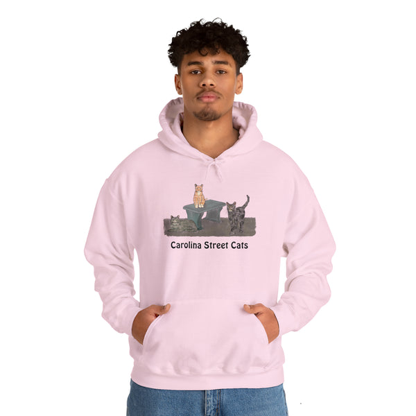 Carolina Street Cats Unisex Heavy Blend™ Hooded Sweatshirt