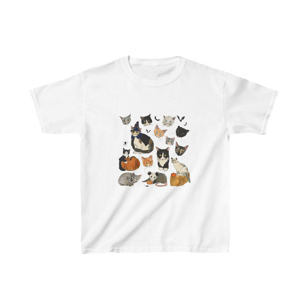 FALL Carolina Street Cats Kids Heavy Cotton™ Tee