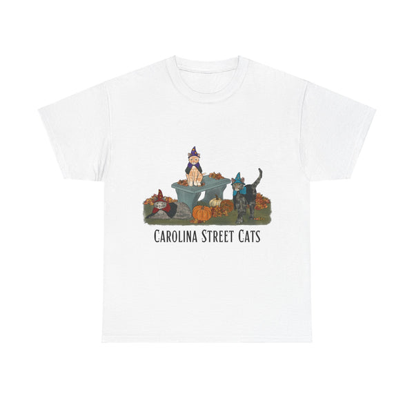 FALL 3 Cats Carolina Street Cats T-shirt