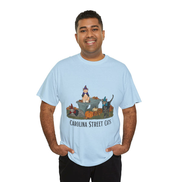 FALL 3 Cats Carolina Street Cats T-shirt