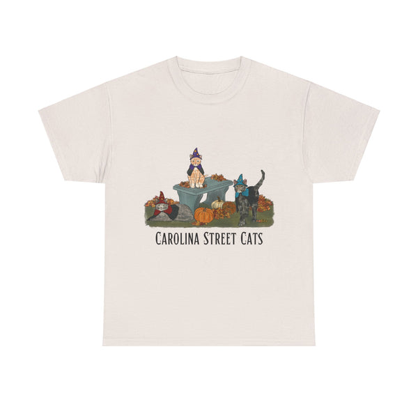 FALL 3 Cats Carolina Street Cats T-shirt