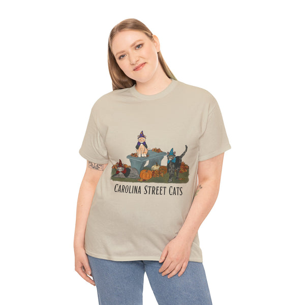 FALL 3 Cats Carolina Street Cats T-shirt