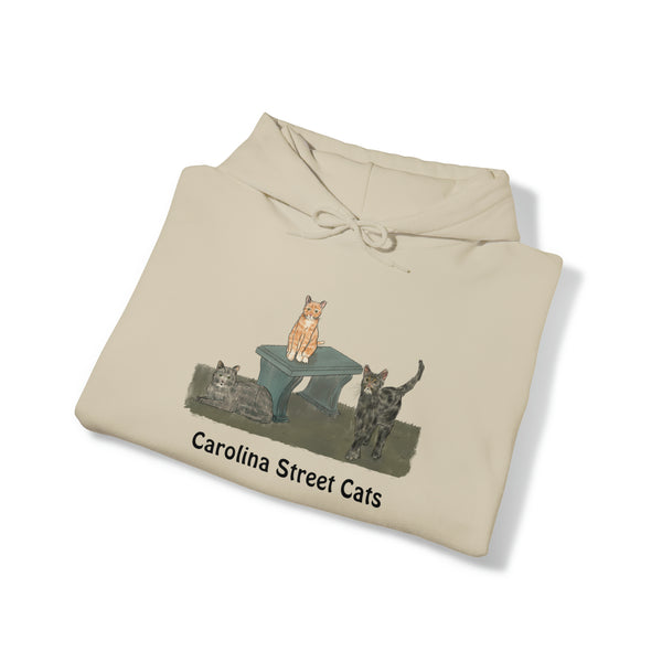 Carolina Street Cats Unisex Heavy Blend™ Hooded Sweatshirt