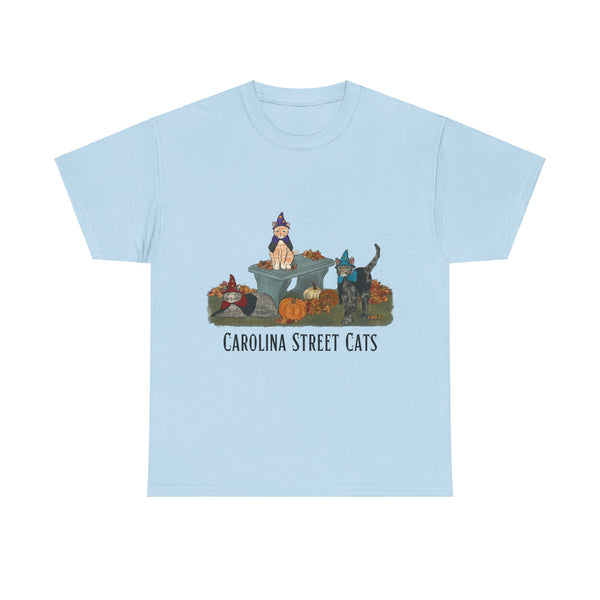 FALL 3 Cats Carolina Street Cats T-shirt