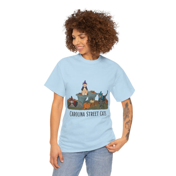 FALL 3 Cats Carolina Street Cats T-shirt