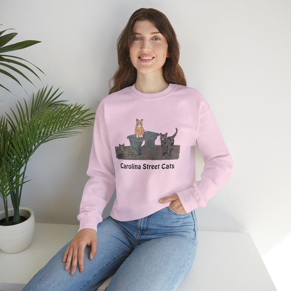 Carolina Street Cats Unisex Heavy Blend™ Crewneck Sweatshirt