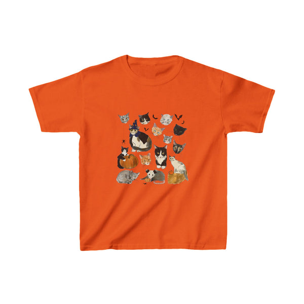 FALL Carolina Street Cats Kids Heavy Cotton™ Tee