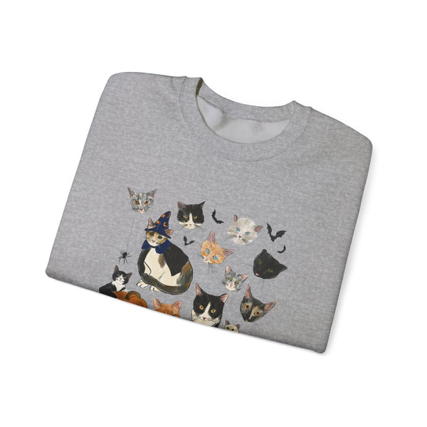 FALL Carolina Street Cats Logo Crewneck Sweatshirt