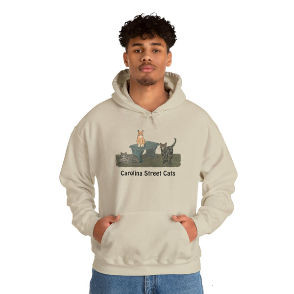 Carolina Street Cats Unisex Heavy Blend™ Hooded Sweatshirt