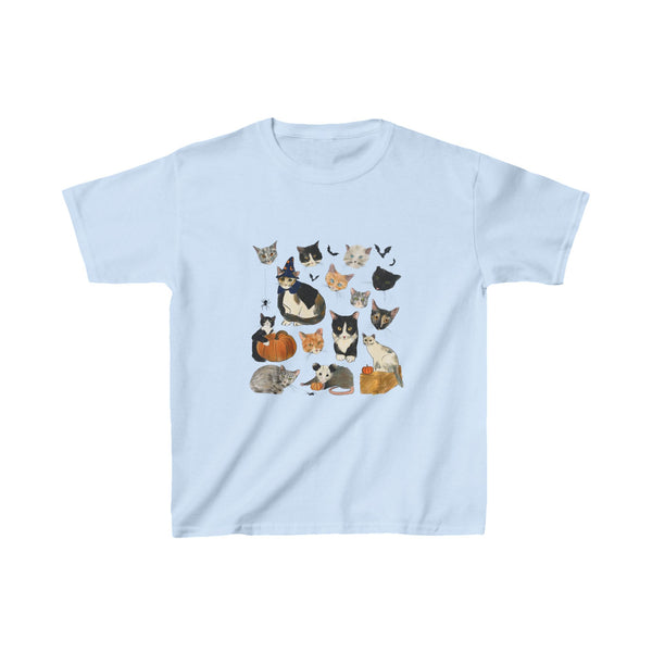 FALL Carolina Street Cats Kids Heavy Cotton™ Tee