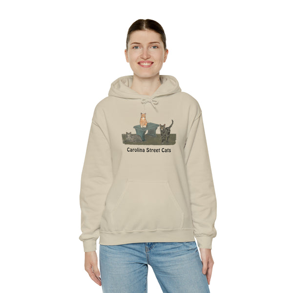 Carolina Street Cats Unisex Heavy Blend™ Hooded Sweatshirt