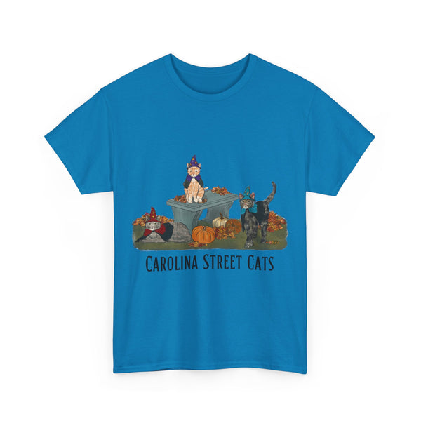 FALL 3 Cats Carolina Street Cats T-shirt