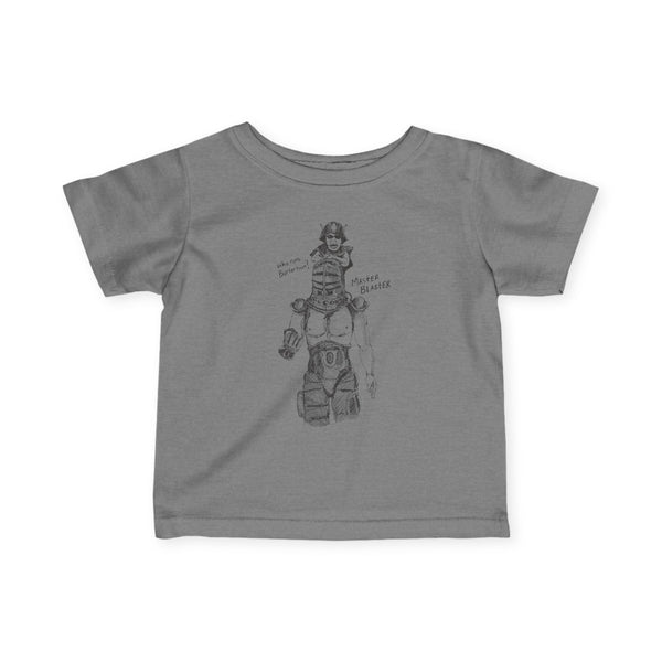 Infant Fine Jersey Tee – Vintage Toy Soldier Illustration