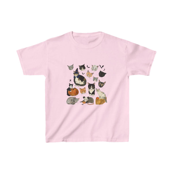 FALL Carolina Street Cats Kids Heavy Cotton™ Tee