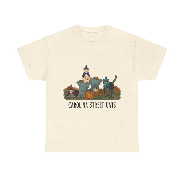 FALL 3 Cats Carolina Street Cats T-shirt