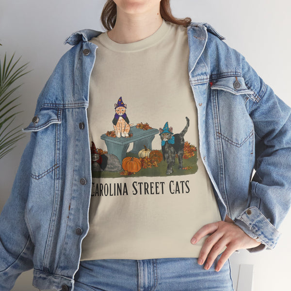 FALL 3 Cats Carolina Street Cats T-shirt