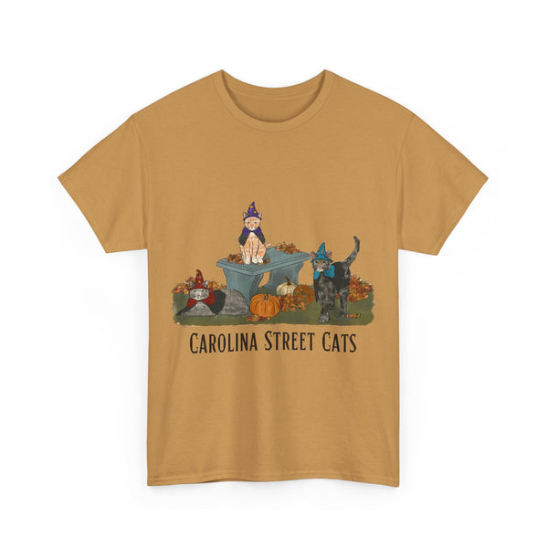 FALL 3 Cats Carolina Street Cats T-shirt