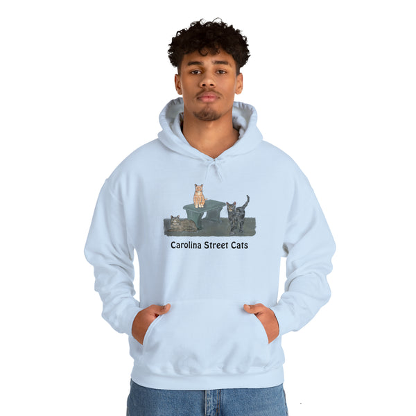 Carolina Street Cats Unisex Heavy Blend™ Hooded Sweatshirt