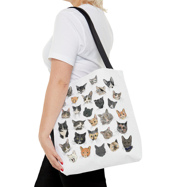 Tabby Trail Tote Bag