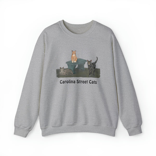 Carolina Street Cats Unisex Heavy Blend™ Crewneck Sweatshirt