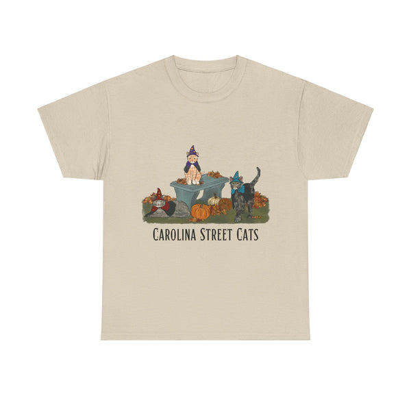 FALL 3 Cats Carolina Street Cats T-shirt