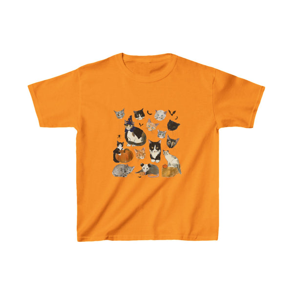 FALL Carolina Street Cats Kids Heavy Cotton™ Tee