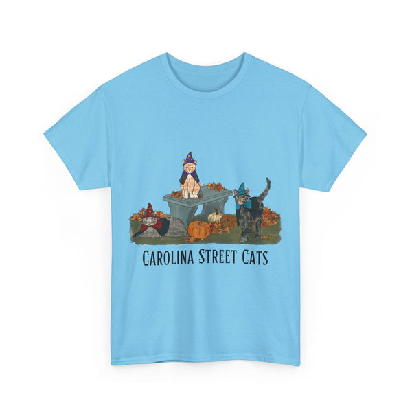 FALL 3 Cats Carolina Street Cats T-shirt