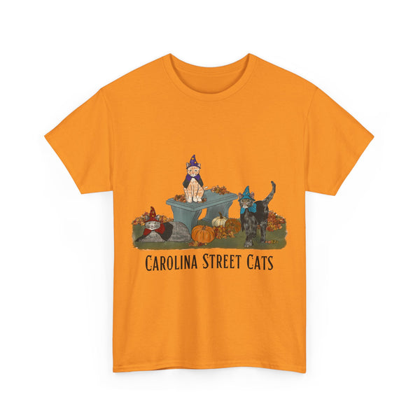 FALL 3 Cats Carolina Street Cats T-shirt