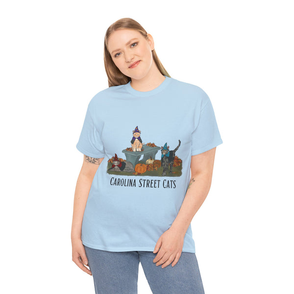 FALL 3 Cats Carolina Street Cats T-shirt