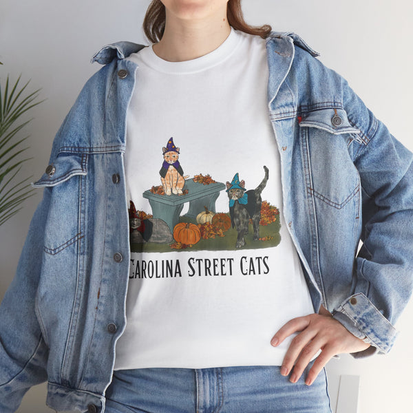 FALL 3 Cats Carolina Street Cats T-shirt