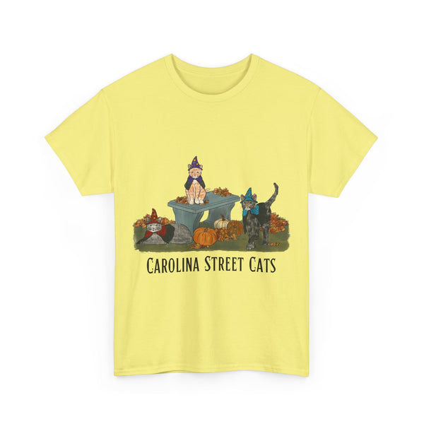 FALL 3 Cats Carolina Street Cats T-shirt