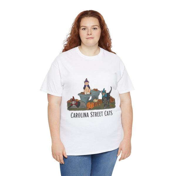 FALL 3 Cats Carolina Street Cats T-shirt