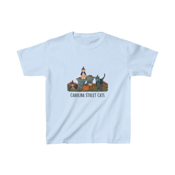 FALL 3 Cats Carolina Street Cats Kids Heavy Cotton™ Tee