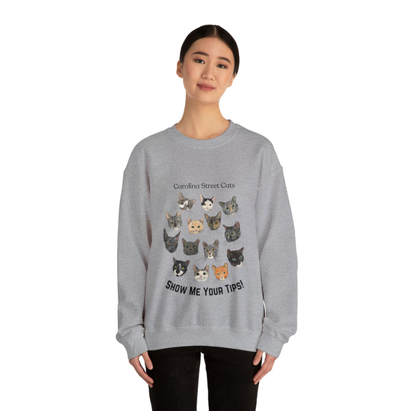 Show Me Your Tips Crewneck Sweatshirt