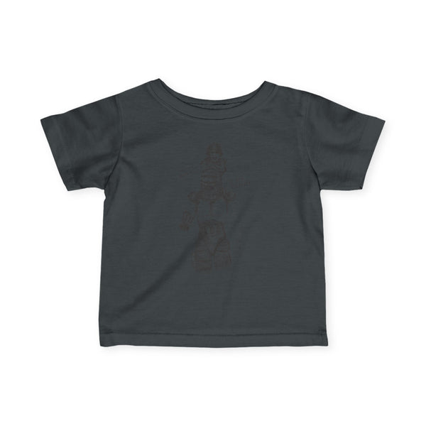 Infant Fine Jersey Tee – Vintage Toy Soldier Illustration