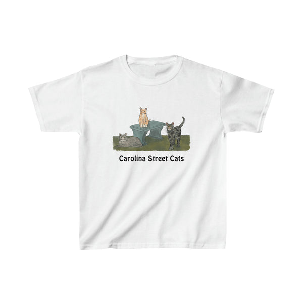 Carolina Street Cats Kids Heavy Cotton™ Tee