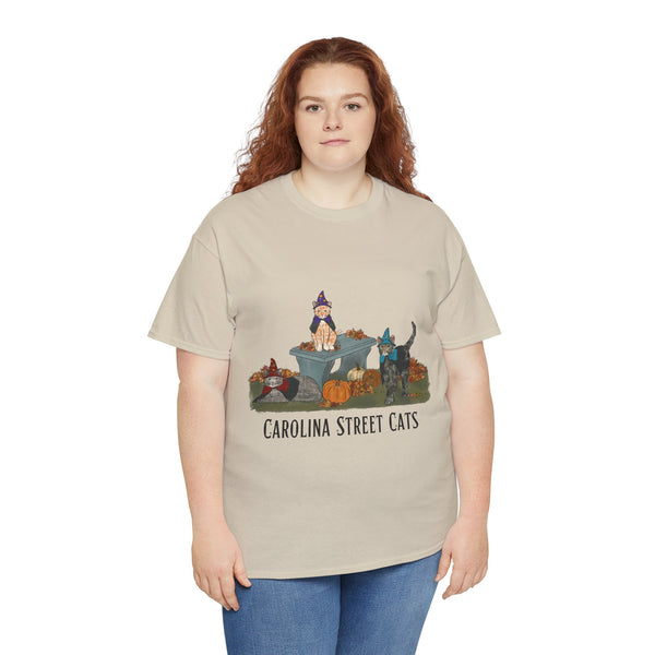 FALL 3 Cats Carolina Street Cats T-shirt