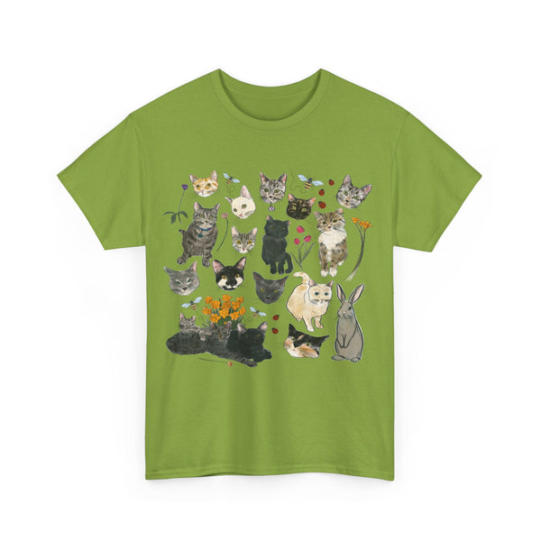 Spring Tabby Trail Unisex Heavy Cotton Tee