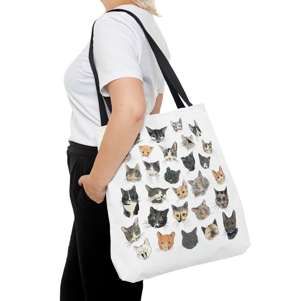 Tabby Trail Tote Bag