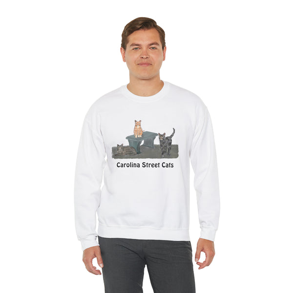 Carolina Street Cats Unisex Heavy Blend™ Crewneck Sweatshirt