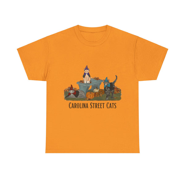 FALL 3 Cats Carolina Street Cats T-shirt