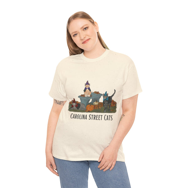 FALL 3 Cats Carolina Street Cats T-shirt