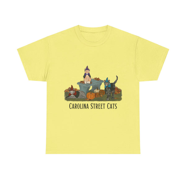 FALL 3 Cats Carolina Street Cats T-shirt