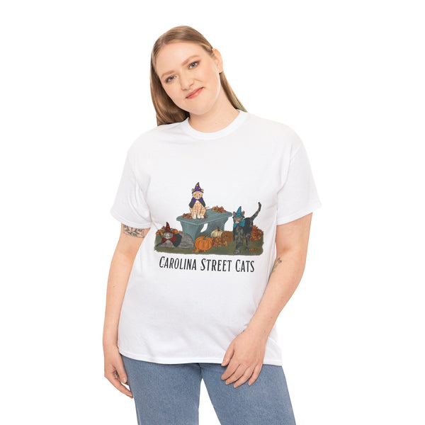 FALL 3 Cats Carolina Street Cats T-shirt